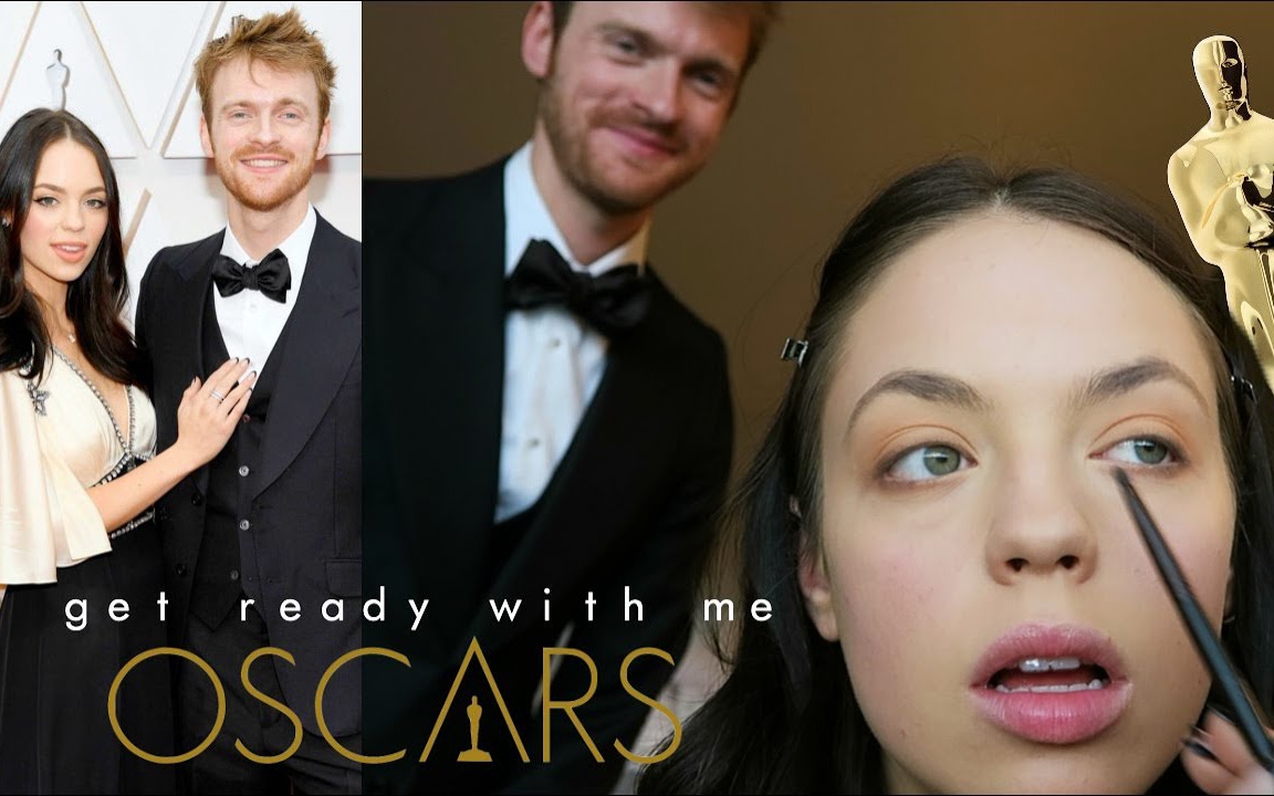 英字grwmclaudiasulewski为奥斯卡典礼准备的妆容