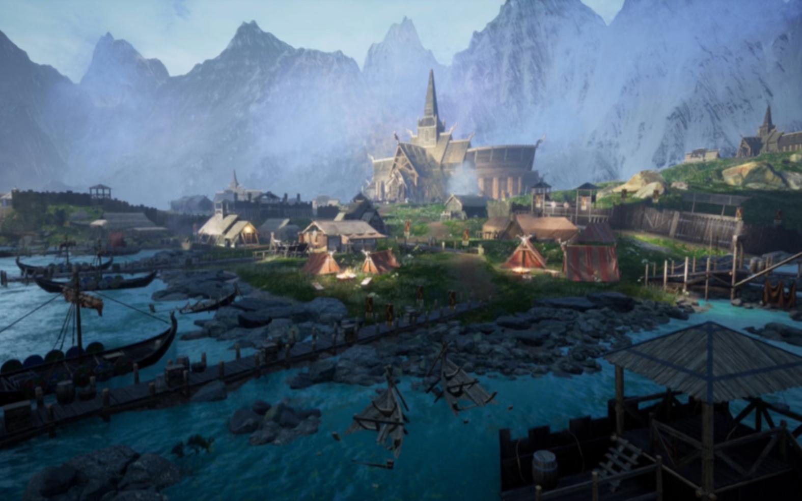 ue4维京部落阶段性作业完成