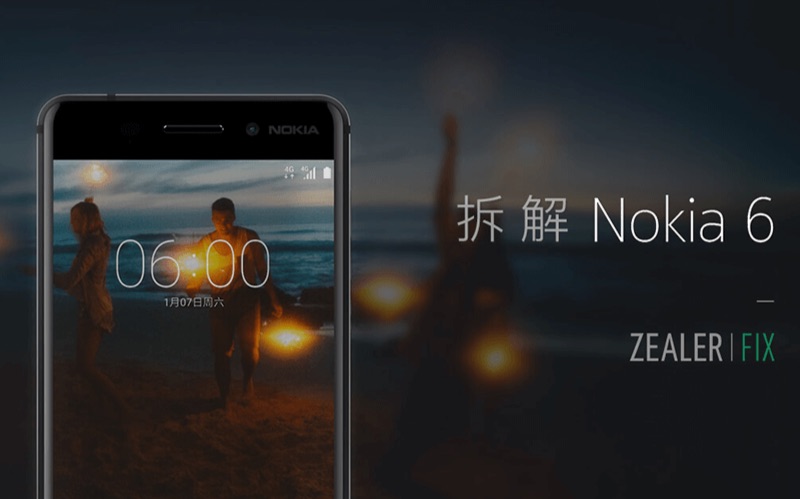 ZEALER FIX拆解Nokia 6哔哩哔哩bilibili