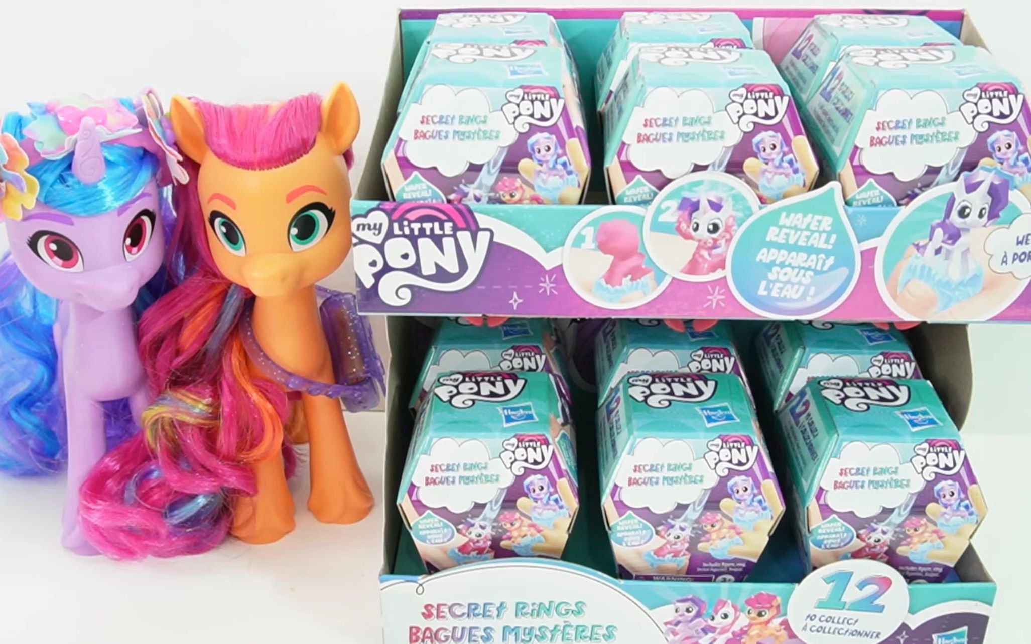 [图]【转载】新款小马宝莉新世代系列秘密戒指盲盒开箱 My Little Pony Secret Rings Surprise A New Generation