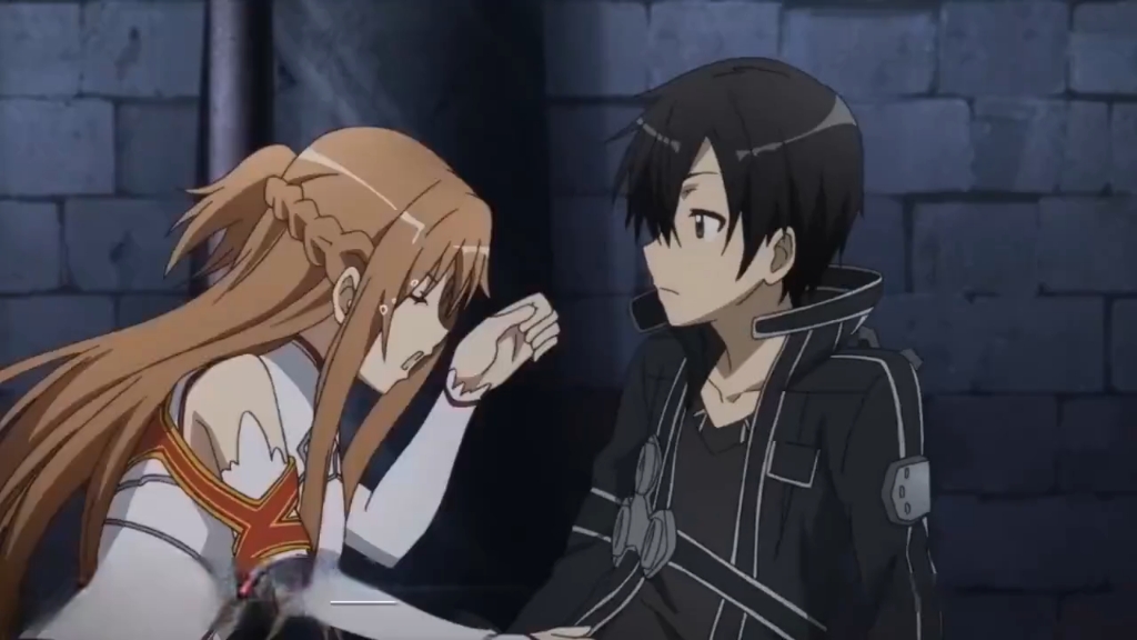 刀剑神域 姑娘为何要放声哭泣