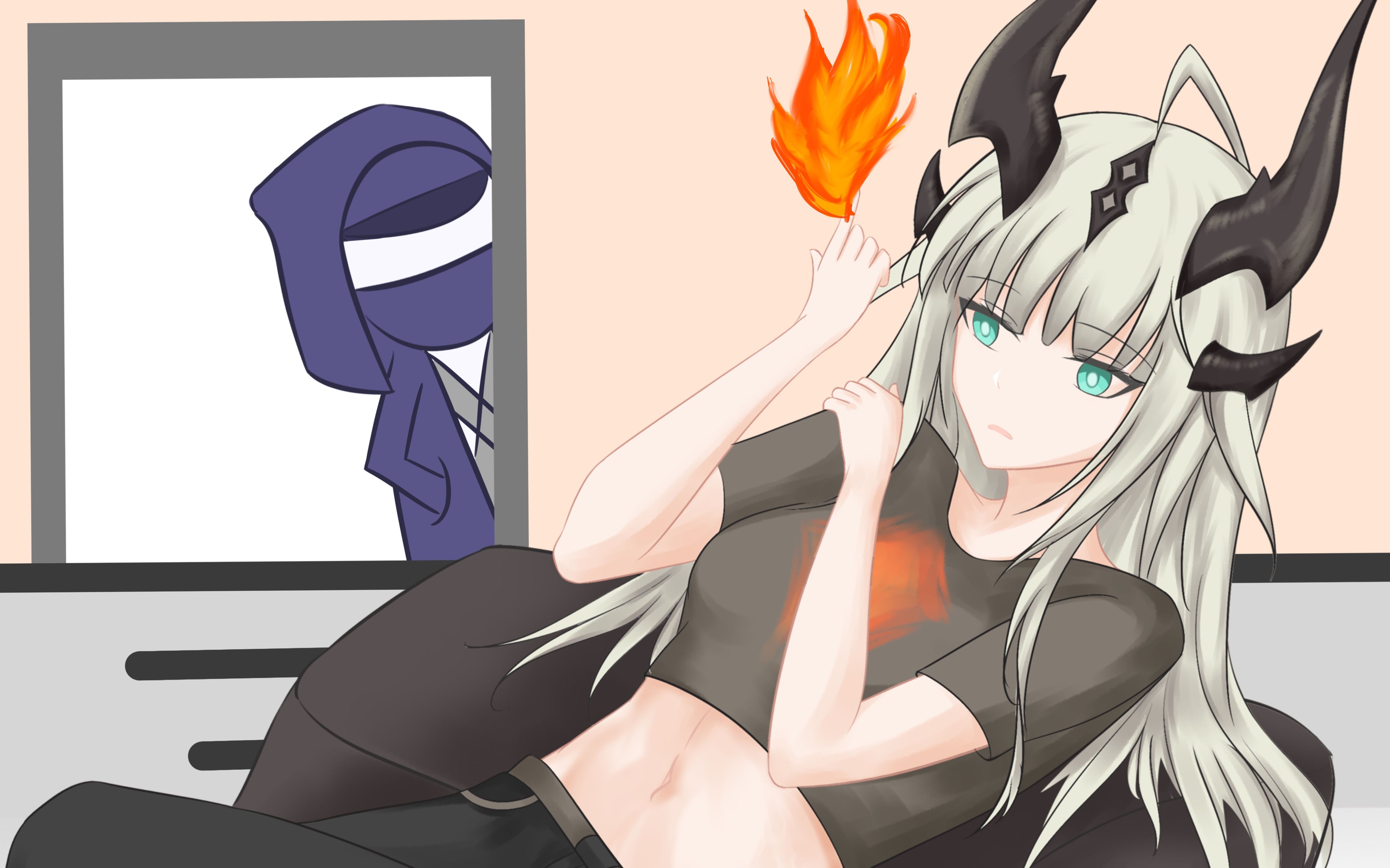 【明日方舟/苇草】阿苇你受伤了哦,休息一下吧