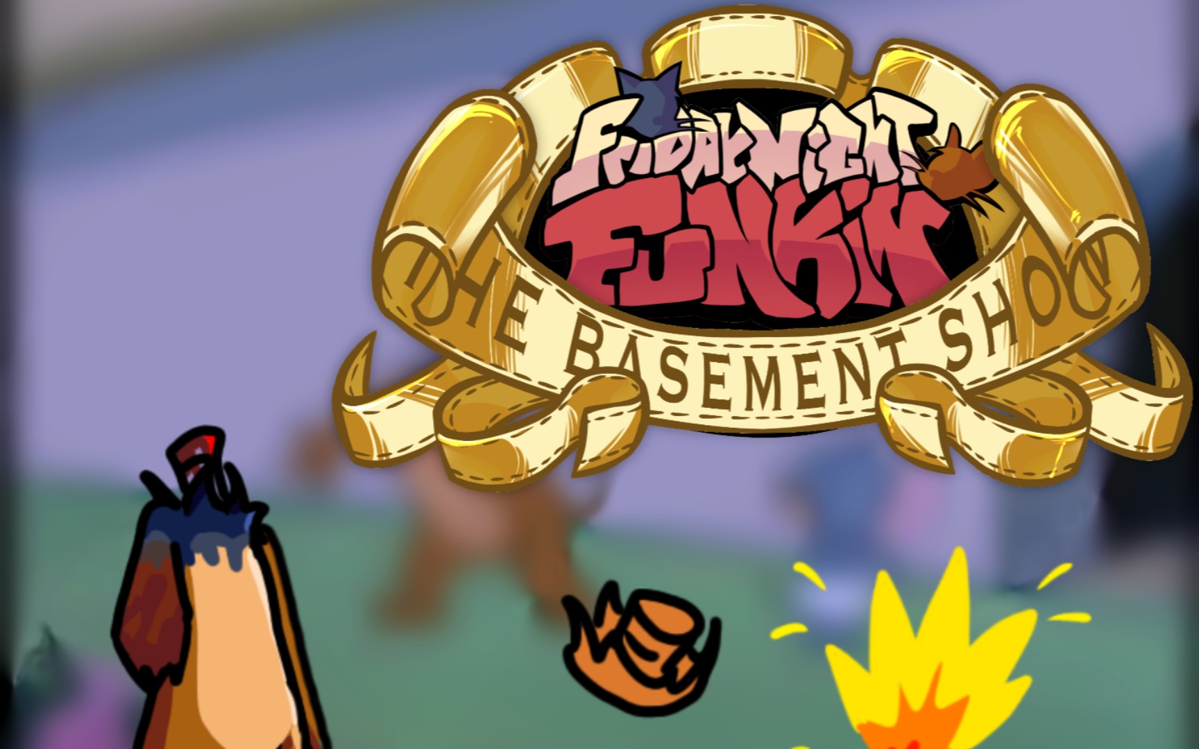 【friday night funkin the basement show同人角色】爆竹僵尸