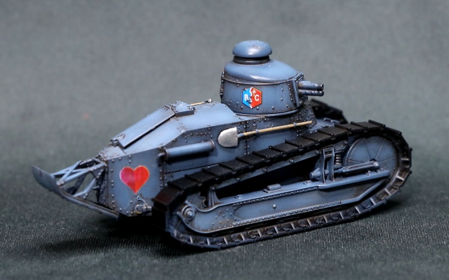 【少战】bc自由学院雷诺ft-17 还原少女与战车中的那些坦克#6