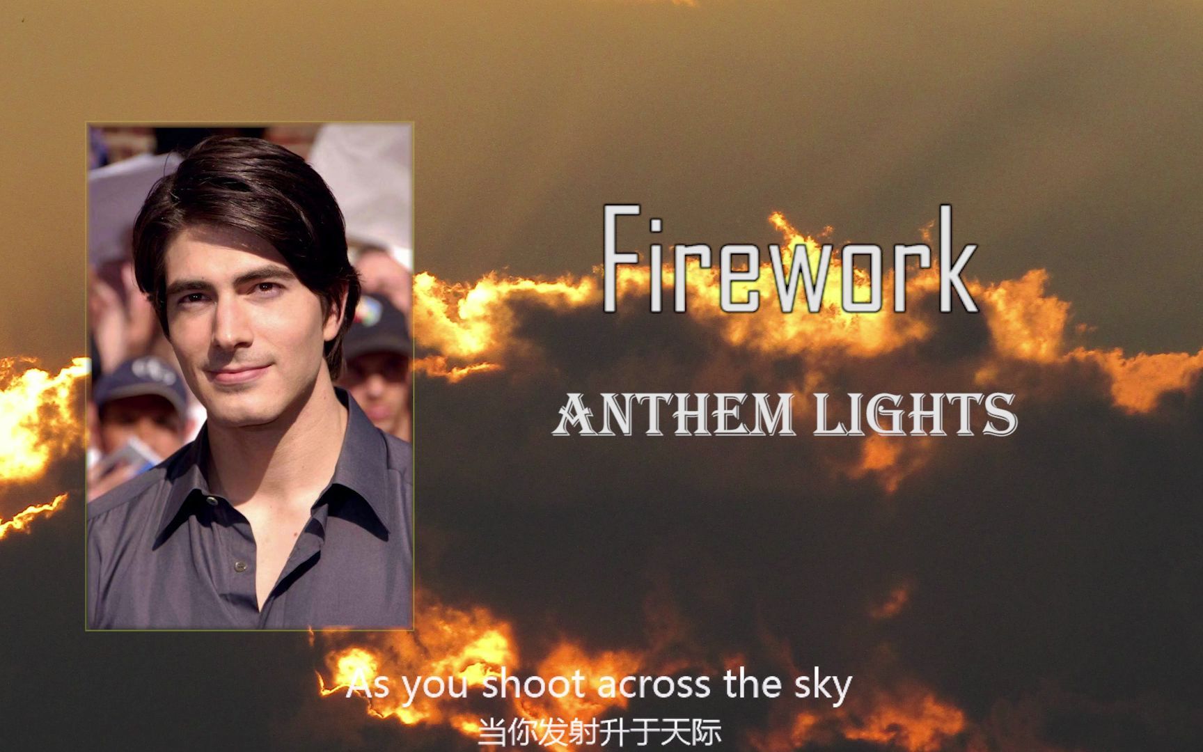 [图]日推歌单 / 洗涤心灵的温暖男声 / Firework-Anthem Lights