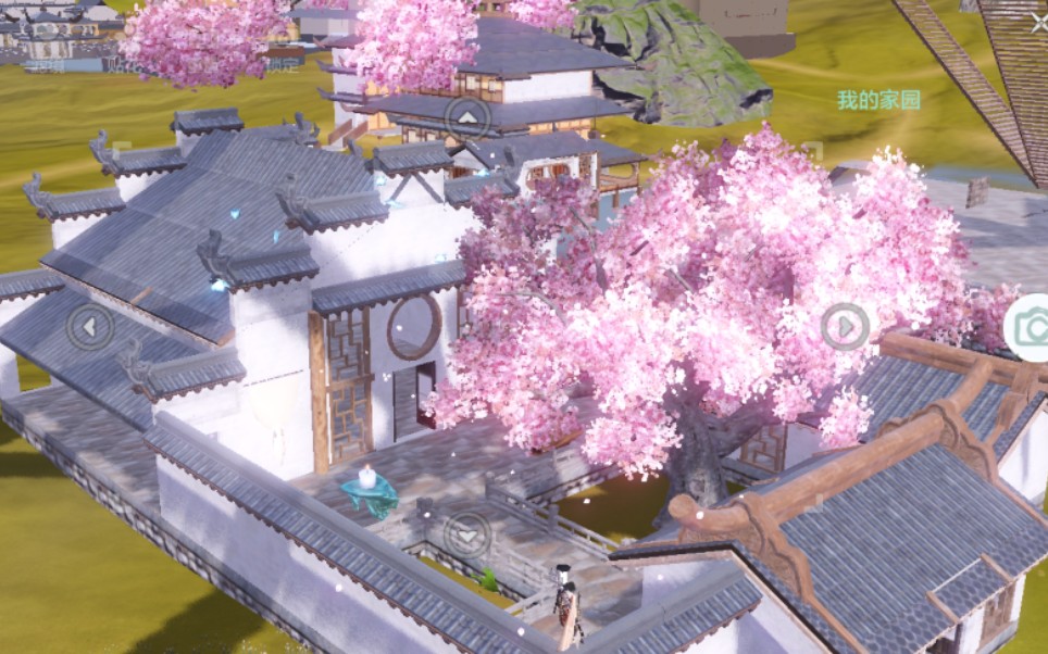 妄想山海家园教程第一期樱花小院建造过程
