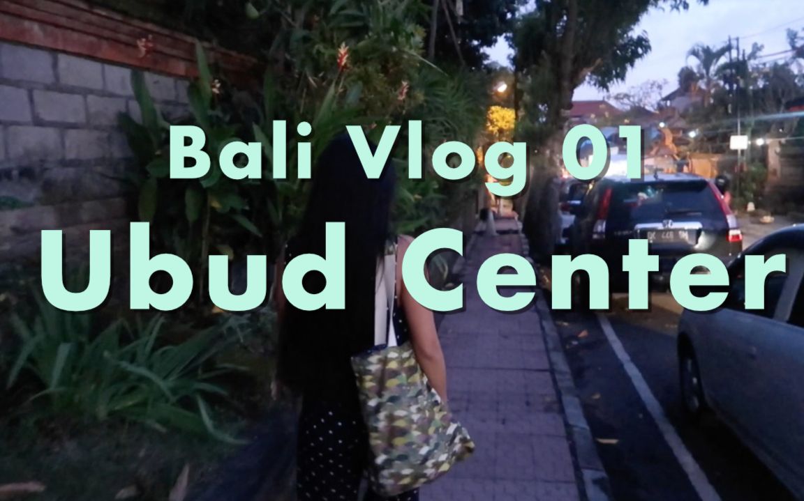 【闲逛乌布】BALI VLOG 01 | 跟我闲逛巴厘岛一天 乌布哔哩哔哩bilibili