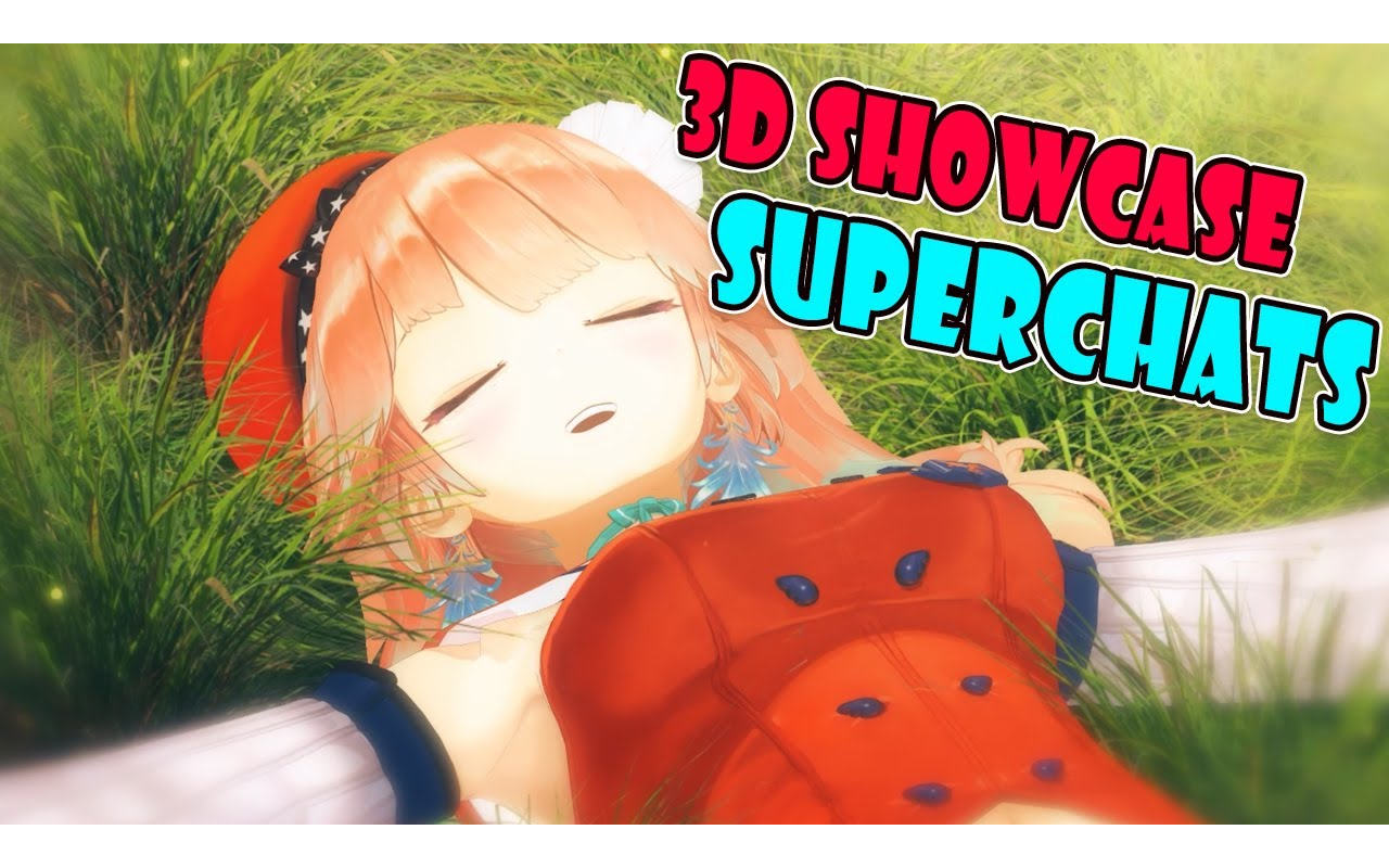 【Kiara】读3D揭露直播的Superchat哔哩哔哩bilibili