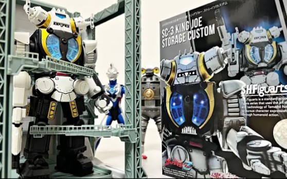 youtube转载光之巨人shf特空机3号金古桥军械库特装版把玩视频