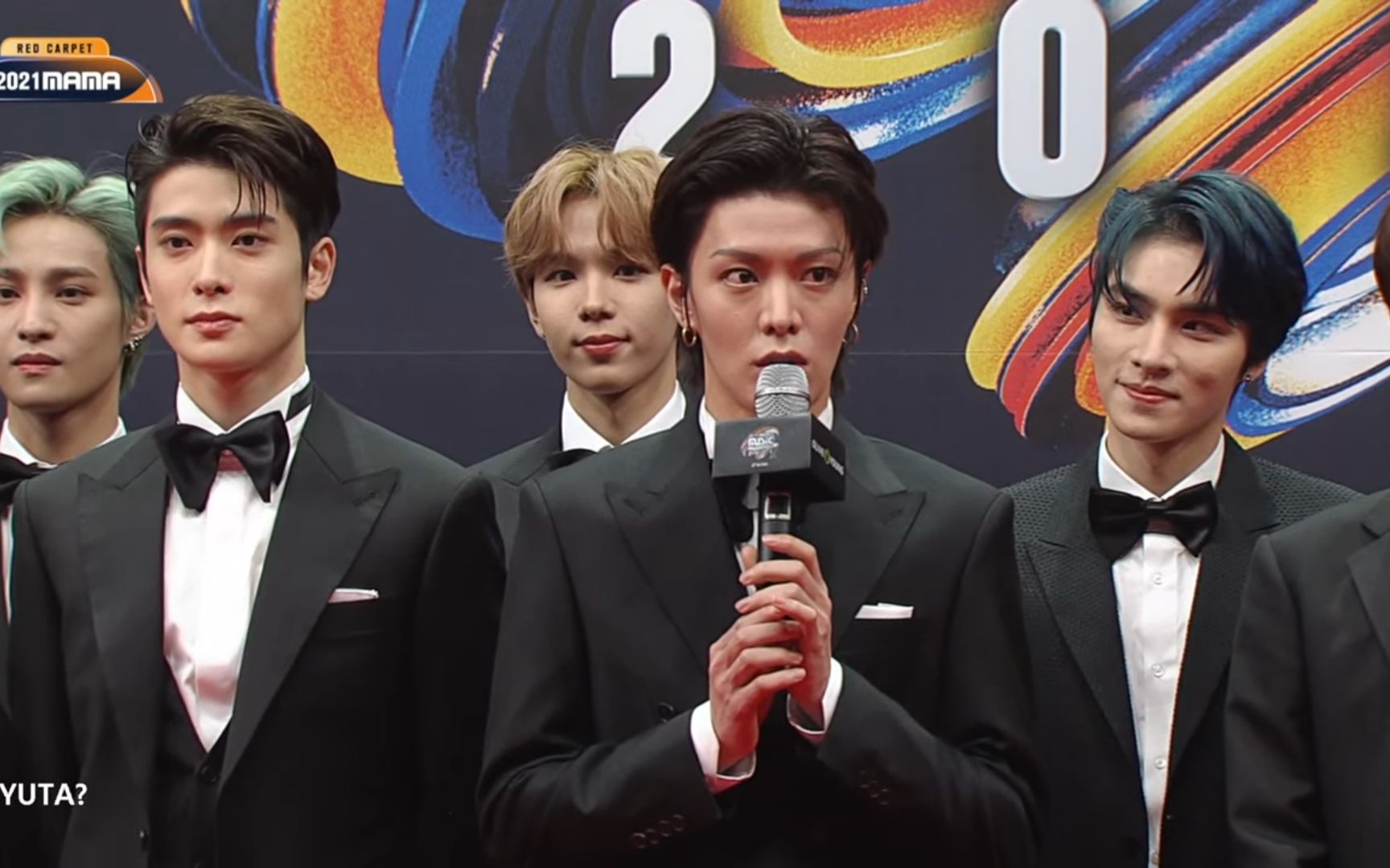 mama 2021 nct红毯