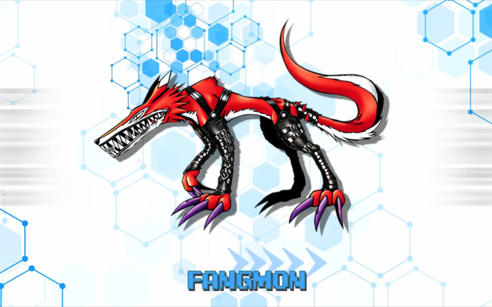 【数码宝贝大冒险】獠牙兽进化路线