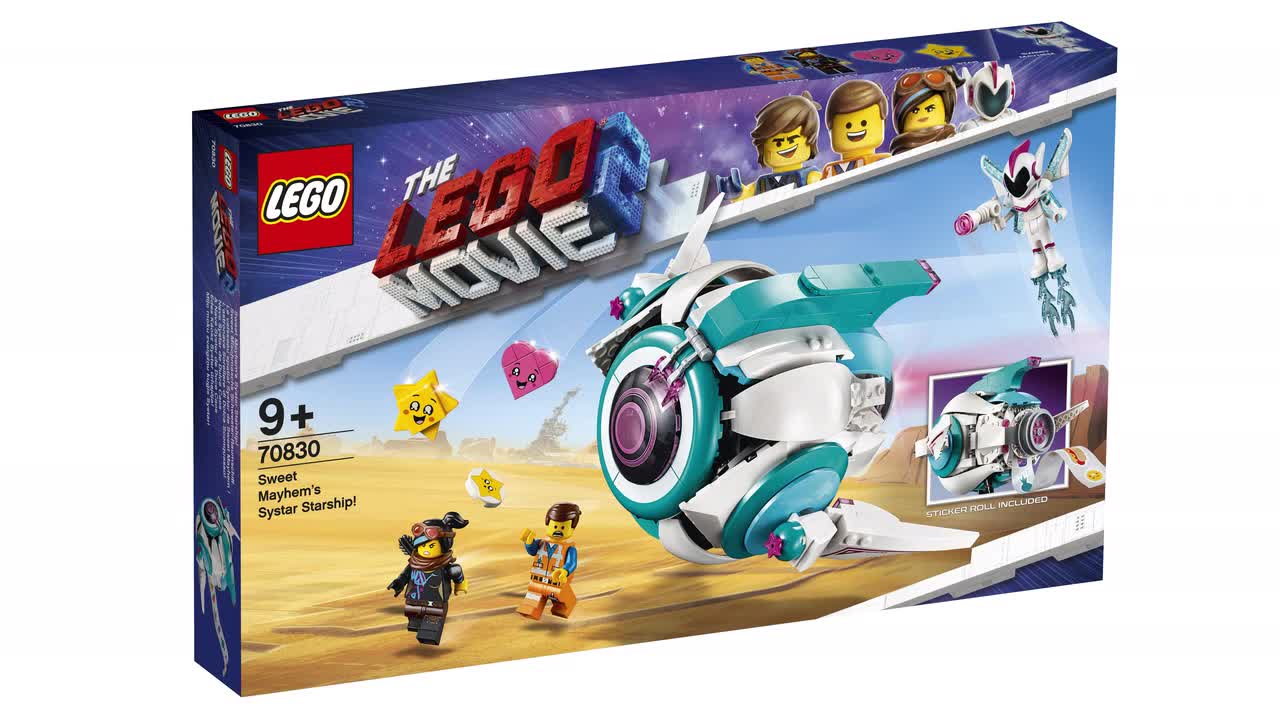 lego乐高大电影70830sweetmayhemssystarstarship