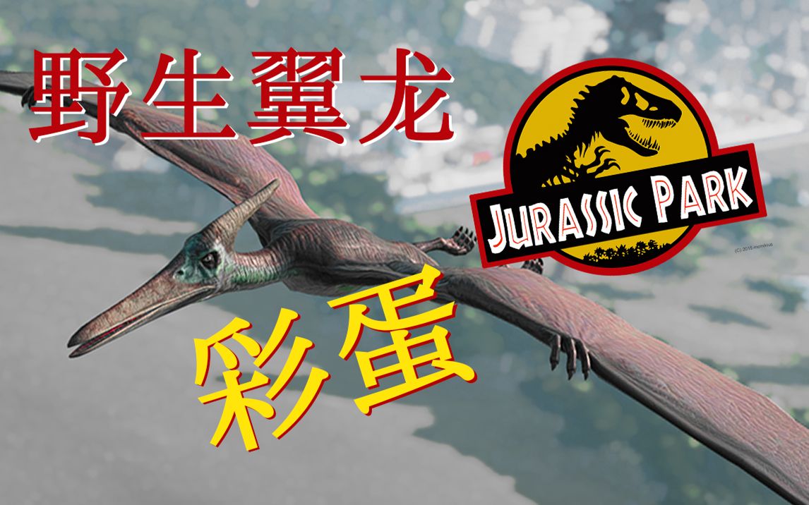 你没见过的翼龙彩蛋!梦回侏罗纪公园【侏罗纪世界进化】
