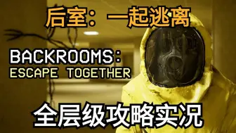 Download Video: 后室里还能生异形？在恐怖的实体追逐下逃离后室！【Backrooms: Escape Together】全关卡攻略实况