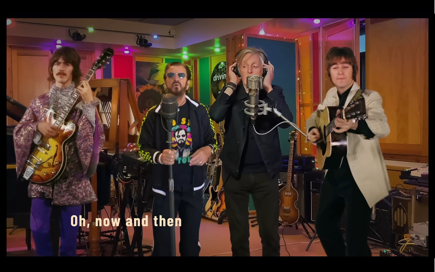 【全网首发】the beatles新歌now and then间奏滑棒吉他教学!