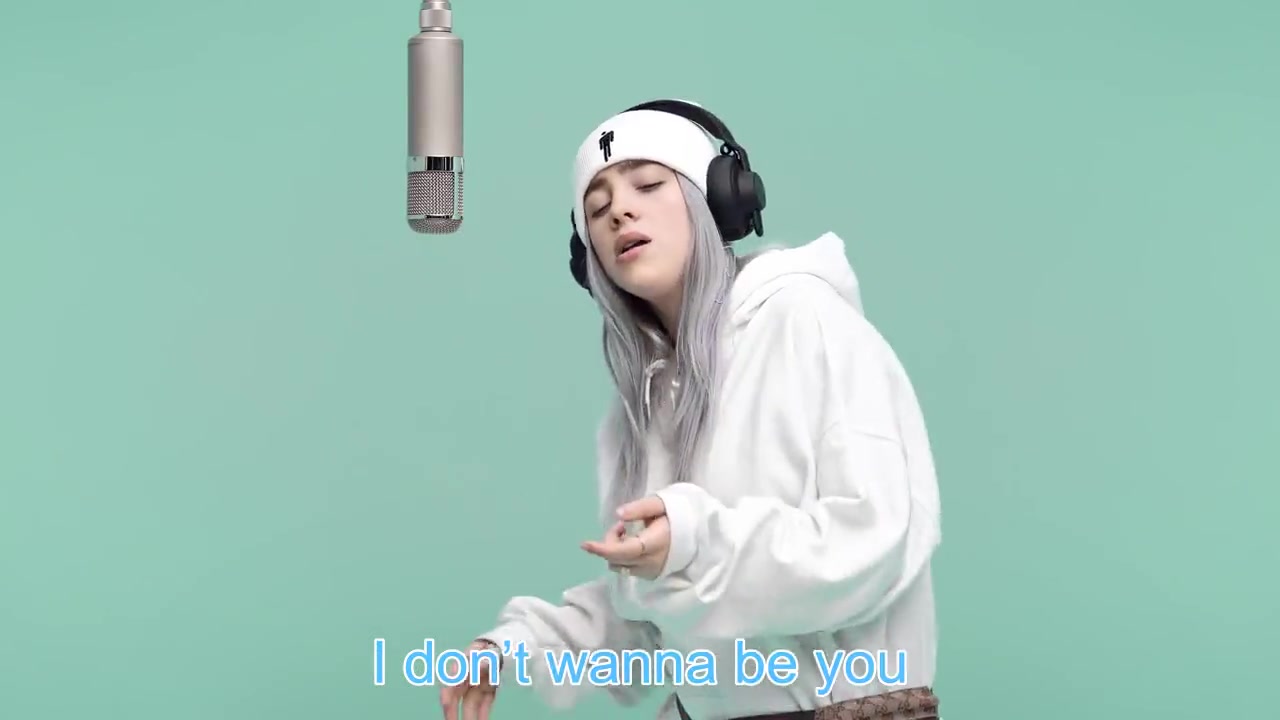 [图]【碧梨纯音】Billie Eilish - i dont wanna be you any more#ACG音乐#