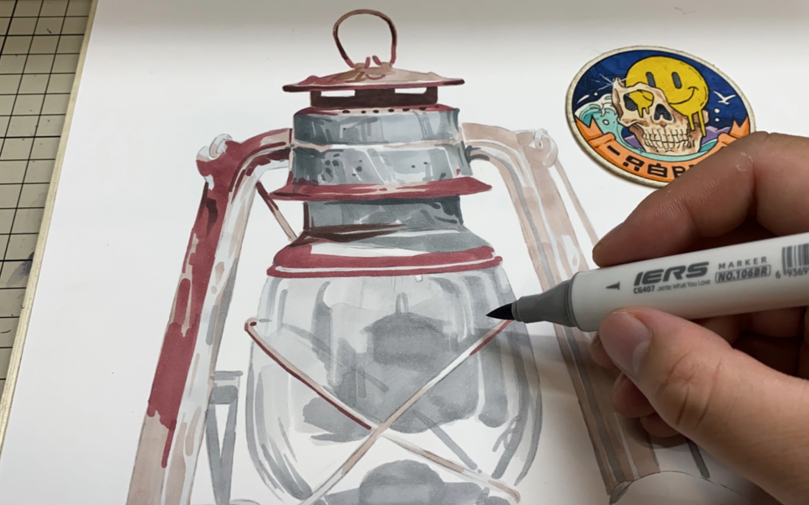 马克笔技法·灯