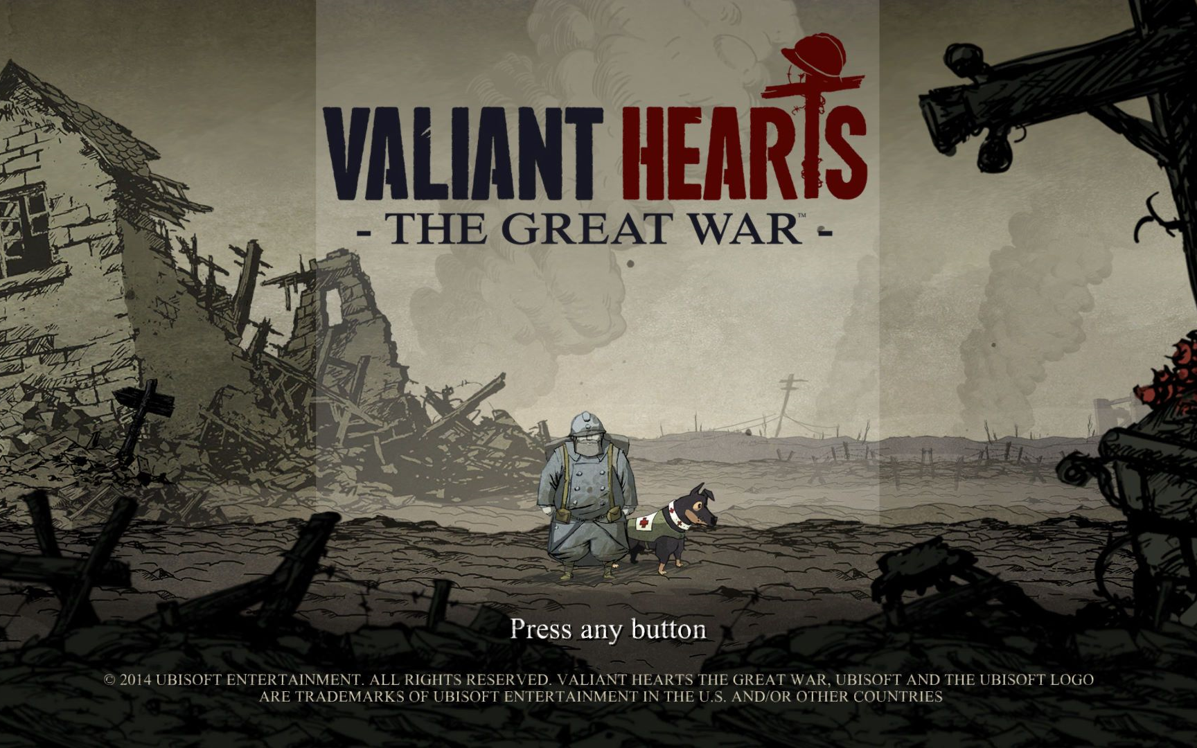 【Valiant Hearts:The Great War(勇敢的心:世界大战)】实况(已完结)哔哩哔哩bilibili