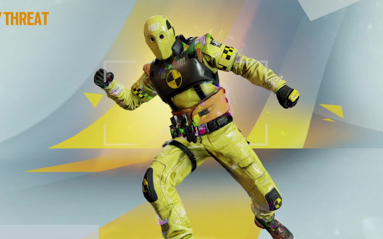 【彩虹六号】vigil男鬼小黄人皮肤mvp动画