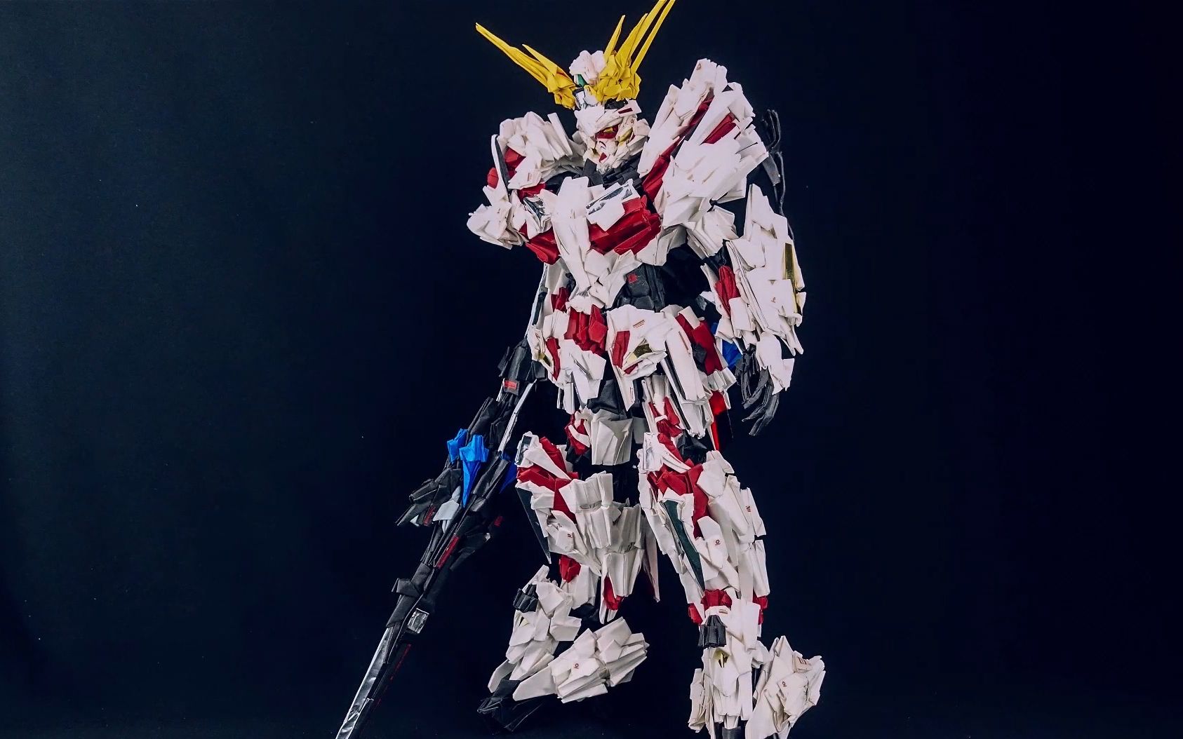 rx0独角兽高达超炫折纸版