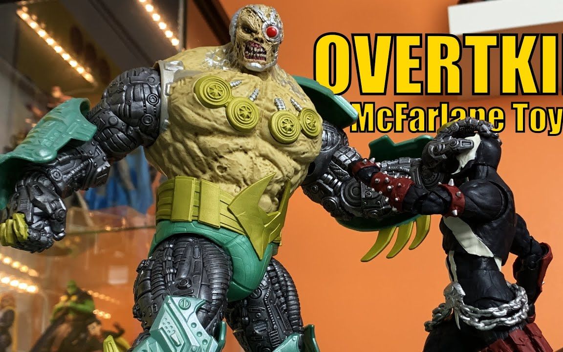 再生侠第三波 绝杀~overtkill megafig - mcfarlane toys 美系玩具