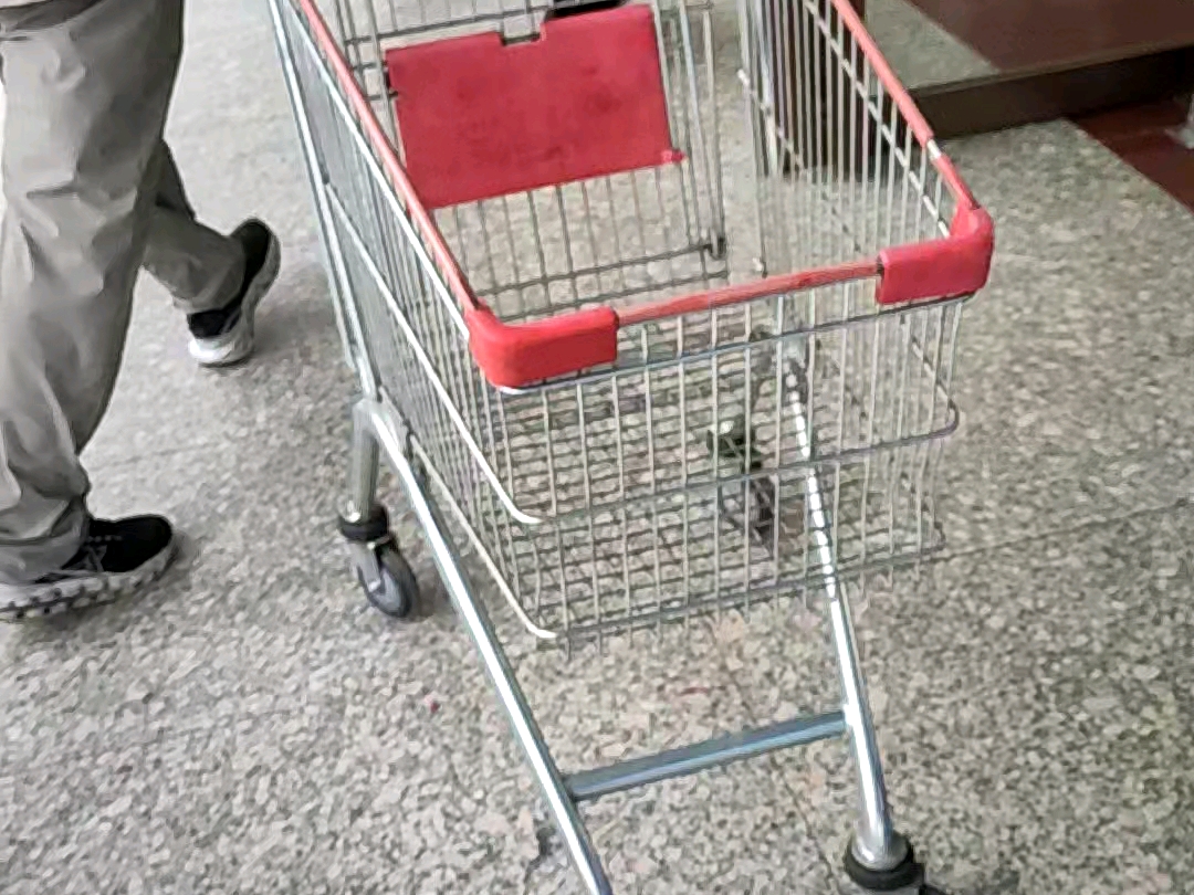 超市购物车 | 红柄推车