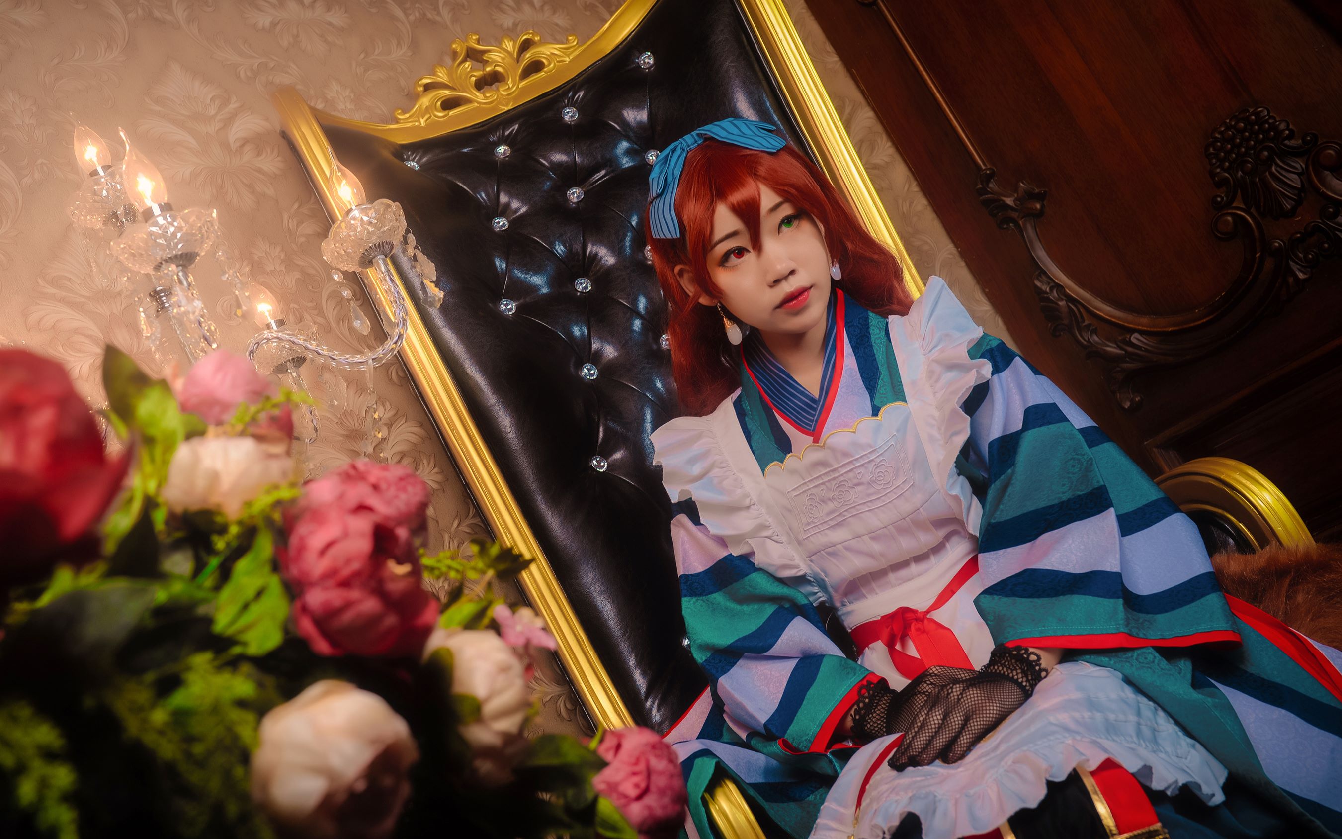 cos蔷薇少女翠星石十五周年大正浪漫