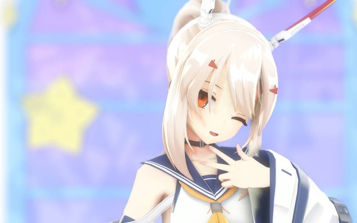 [图]【碧蓝航线/MMD】绫波 / 回レ!雪月花