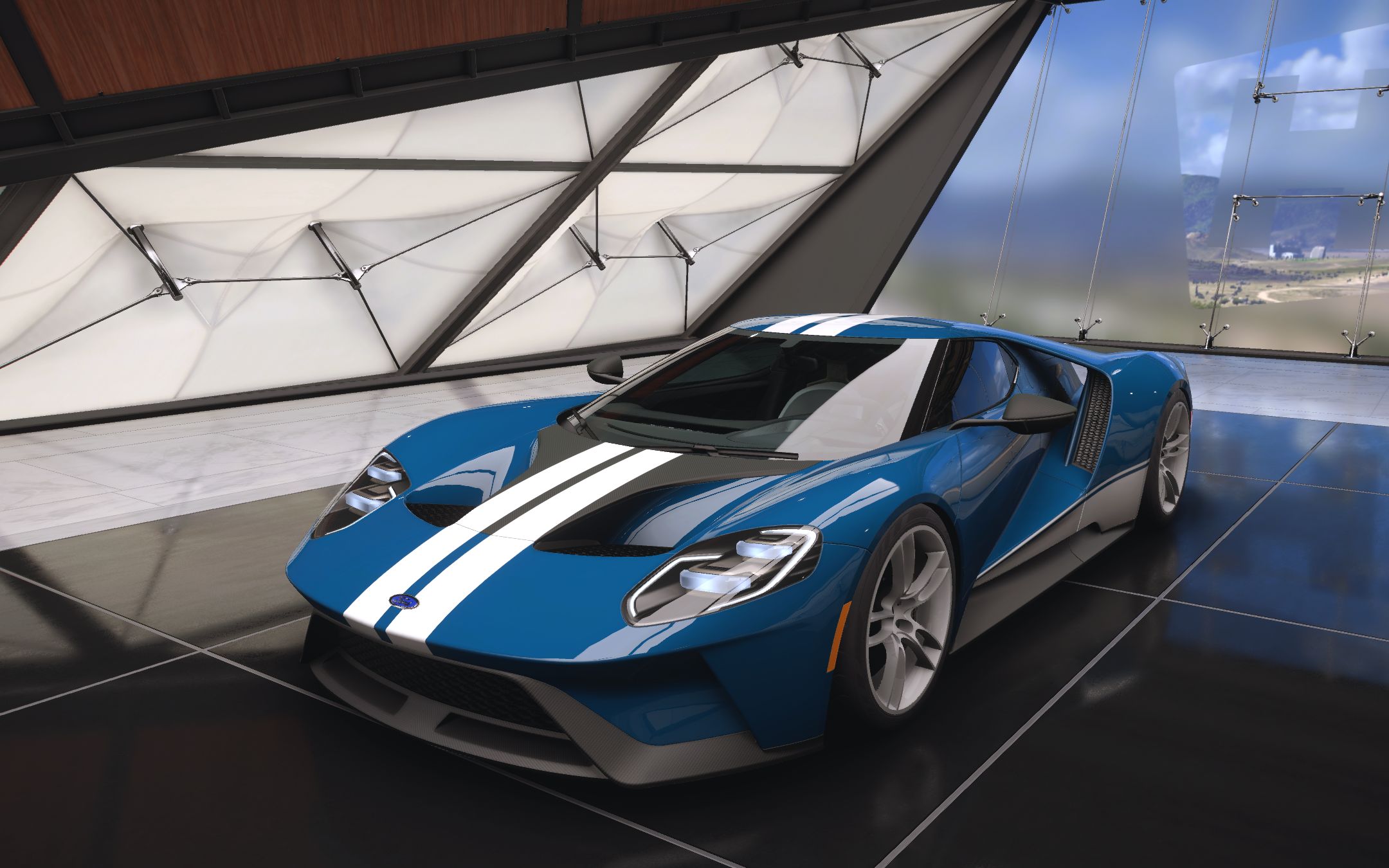 地平线5 福特gt 2017原厂操控调教 s1_单机游戏热门视频