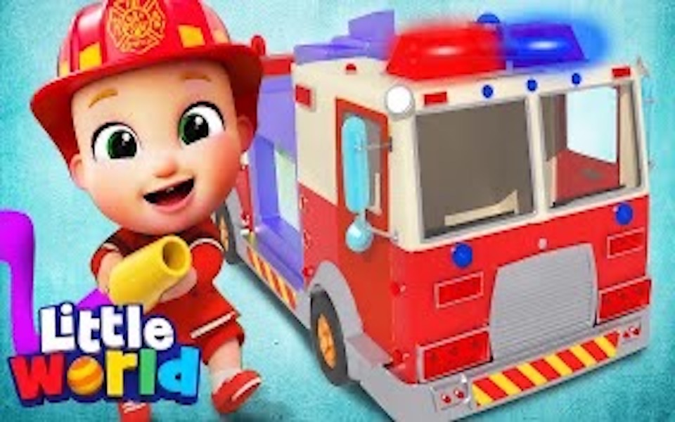 消防车之歌 Firetruck Song  小天使哔哩哔哩bilibili