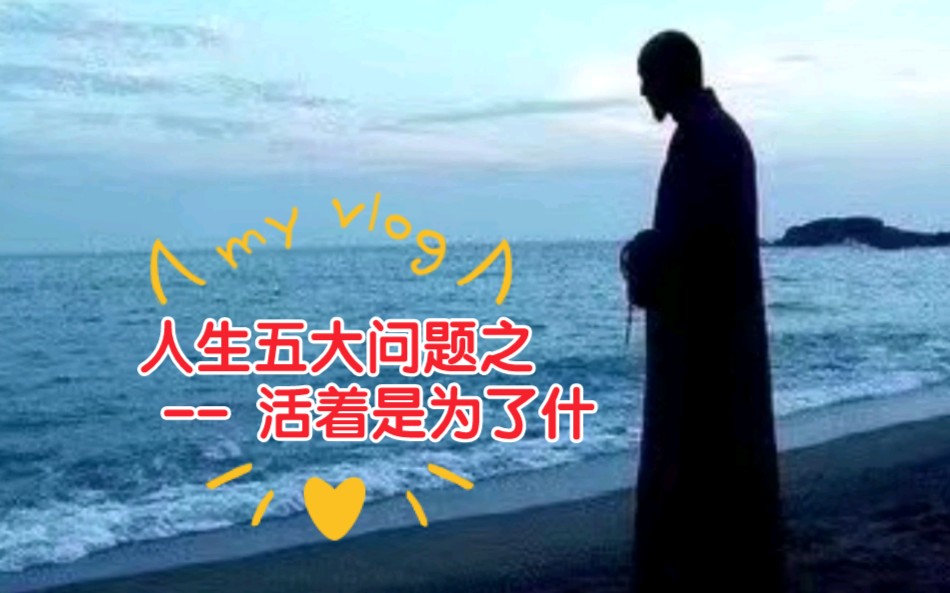 人生五大问题之活着是为了什么哔哩哔哩bilibili