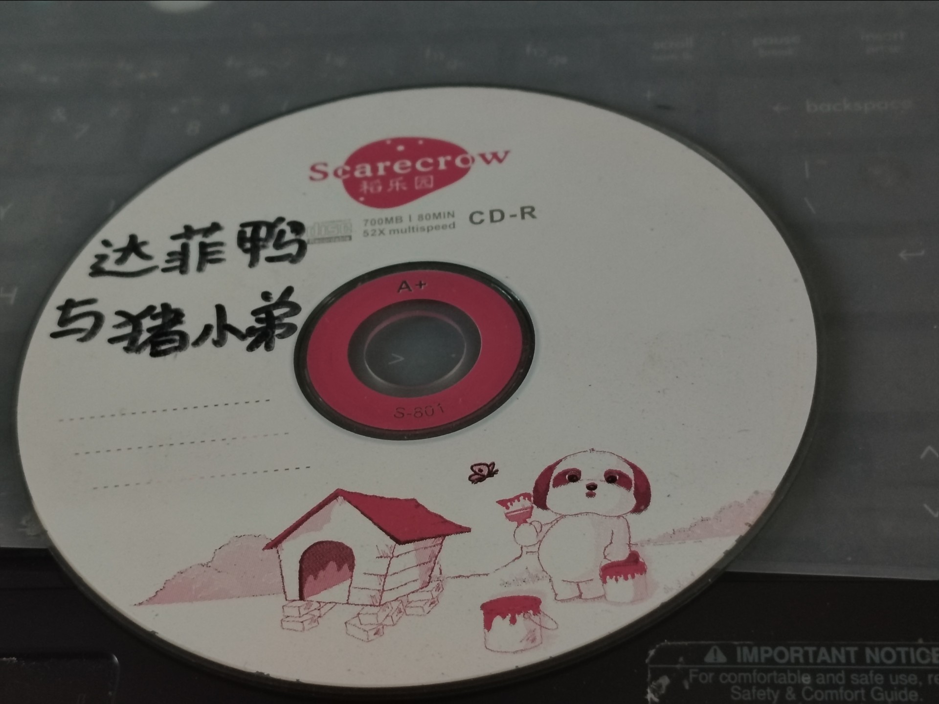 动画片《达菲鸭与猪小弟》vcd版