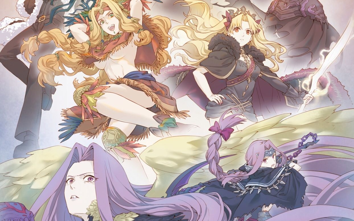 【fgo绝对魔兽战线/mad】于乌鲁克盛开的花朵