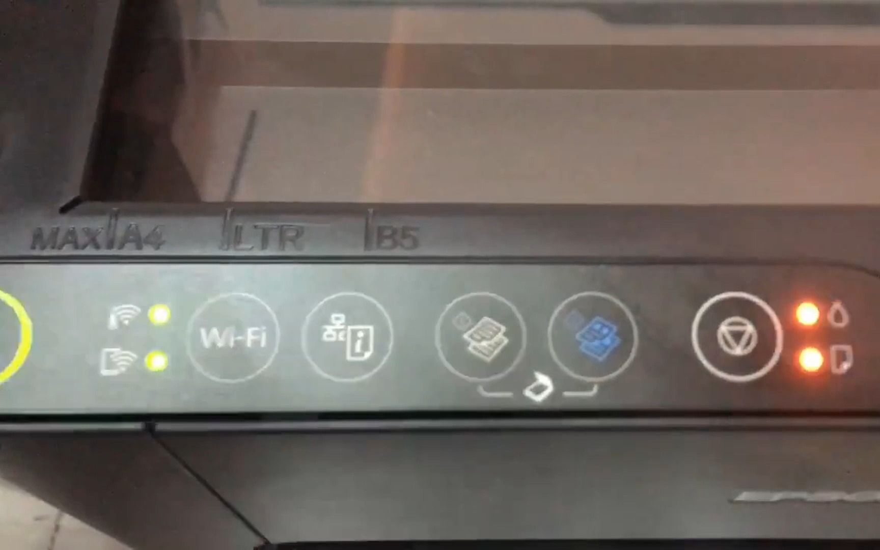 爱普生L3150系列打印机5灯闪烁故障（二）