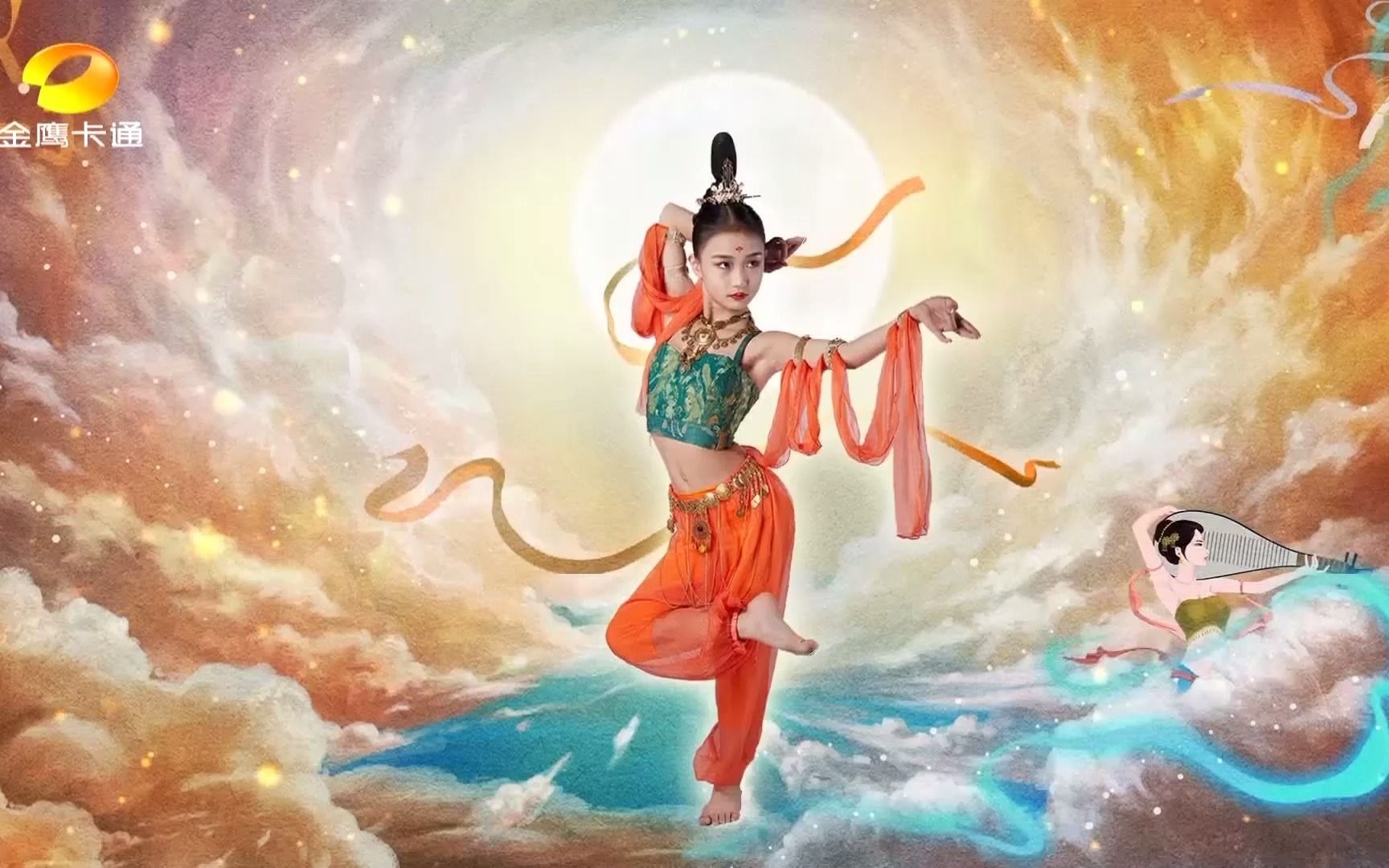 跳舞吧少年又见飞天从壁画里走出的仙女