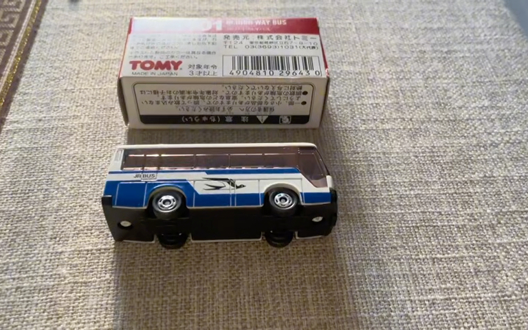 tomy tomica 多美卡 101号 巴士 st盒赏鉴 绝版玩具车模型 我收藏的老