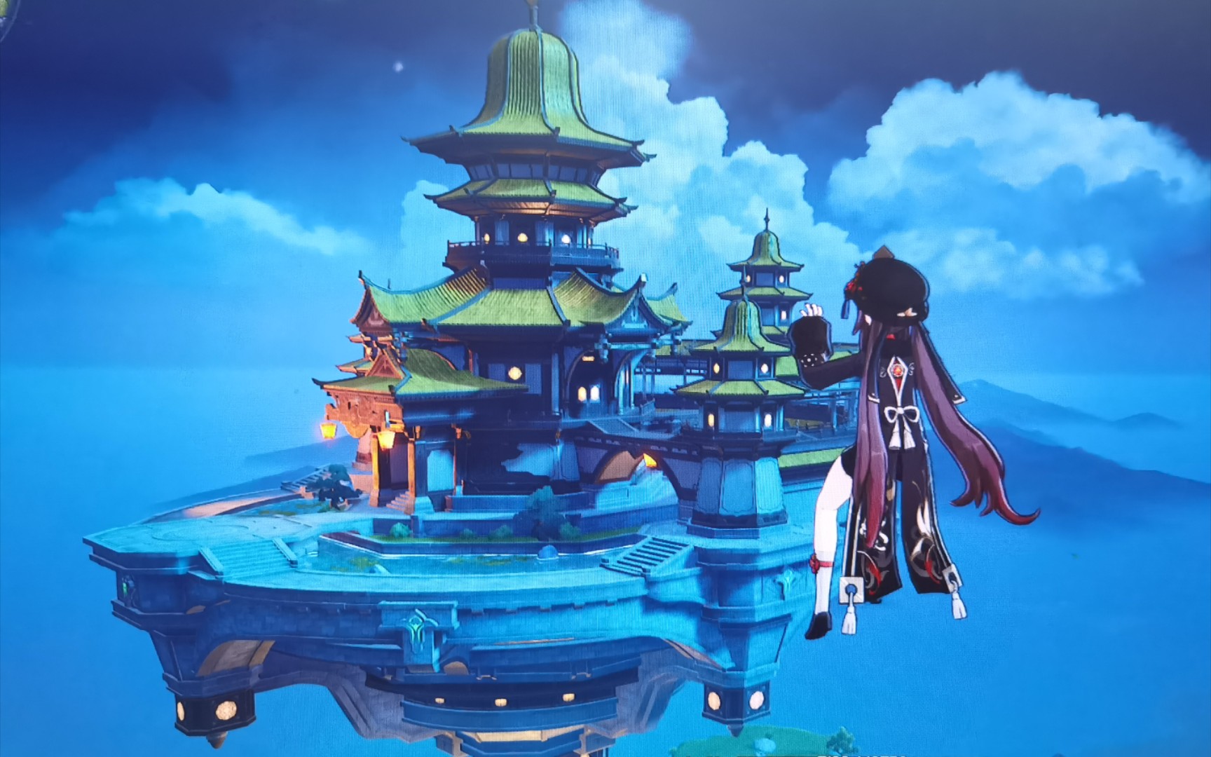 原神胡桃带你解锁璃月港未开放的天上宫殿秘法