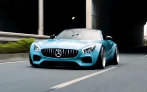 Download Video: 【4K】Mercedes AMG GT - 深夜永久改装