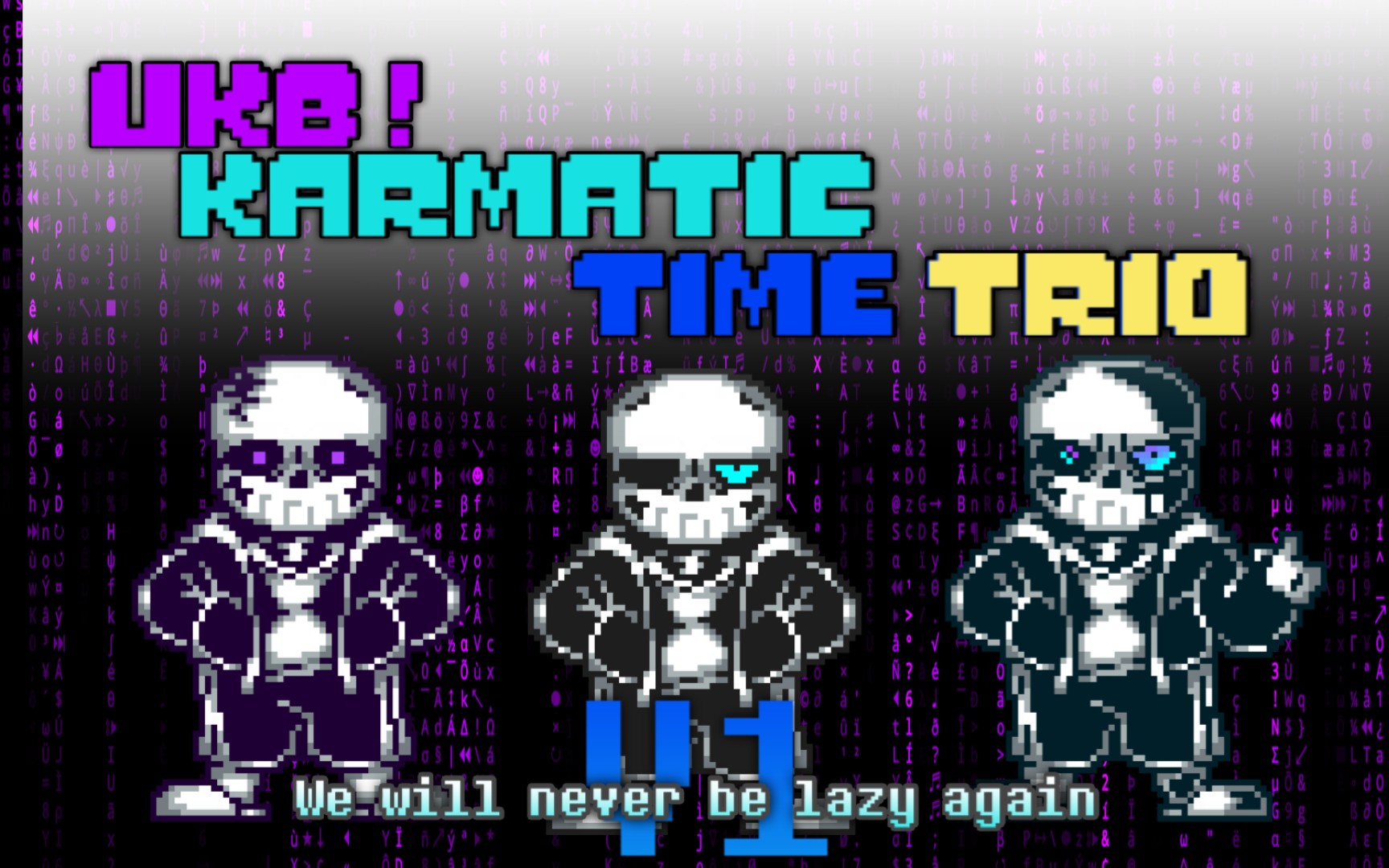 [图]UKB！Karmatic time trio-Phase1_We will never be lazy again.-代发