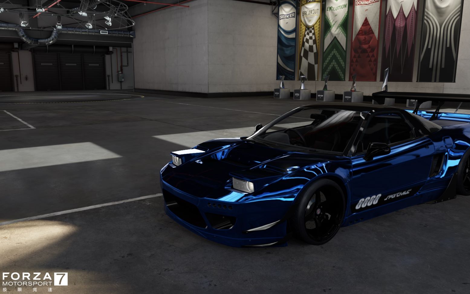 极限竞速 7 nsx火箭兔宽体 极限车赏