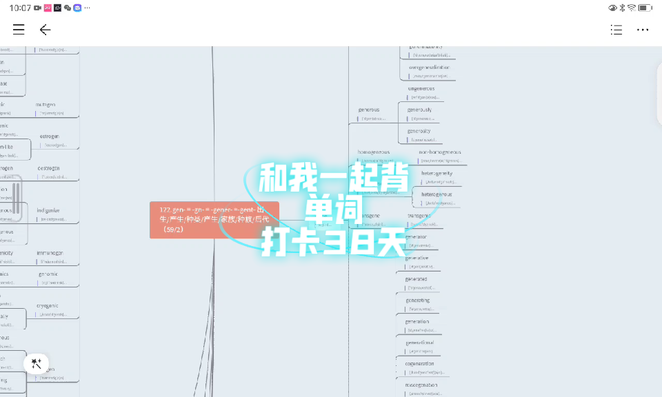 和我一起背单词打卡38天