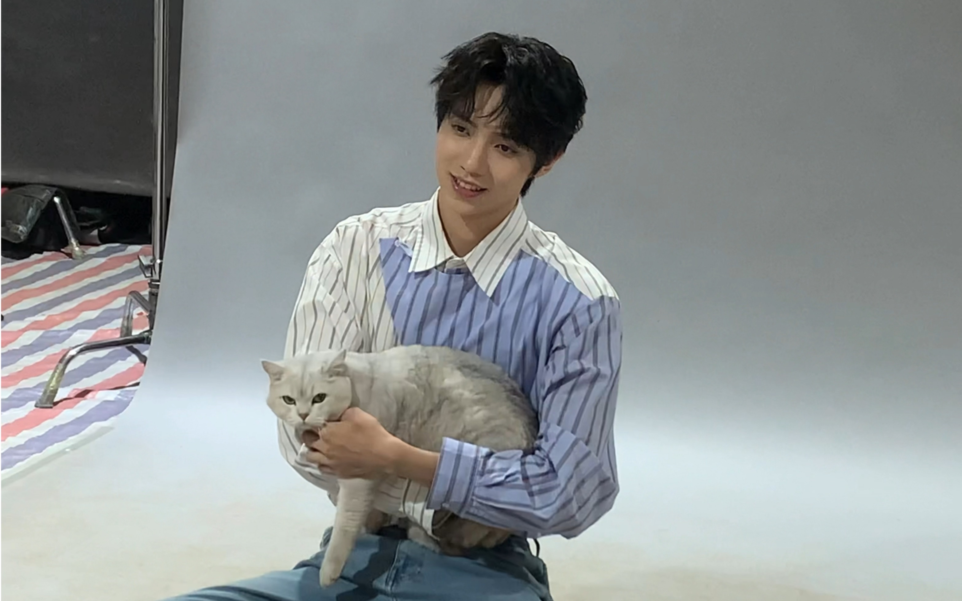罗一舟【后浪】花絮|卷毛小狗 可爱猫猫