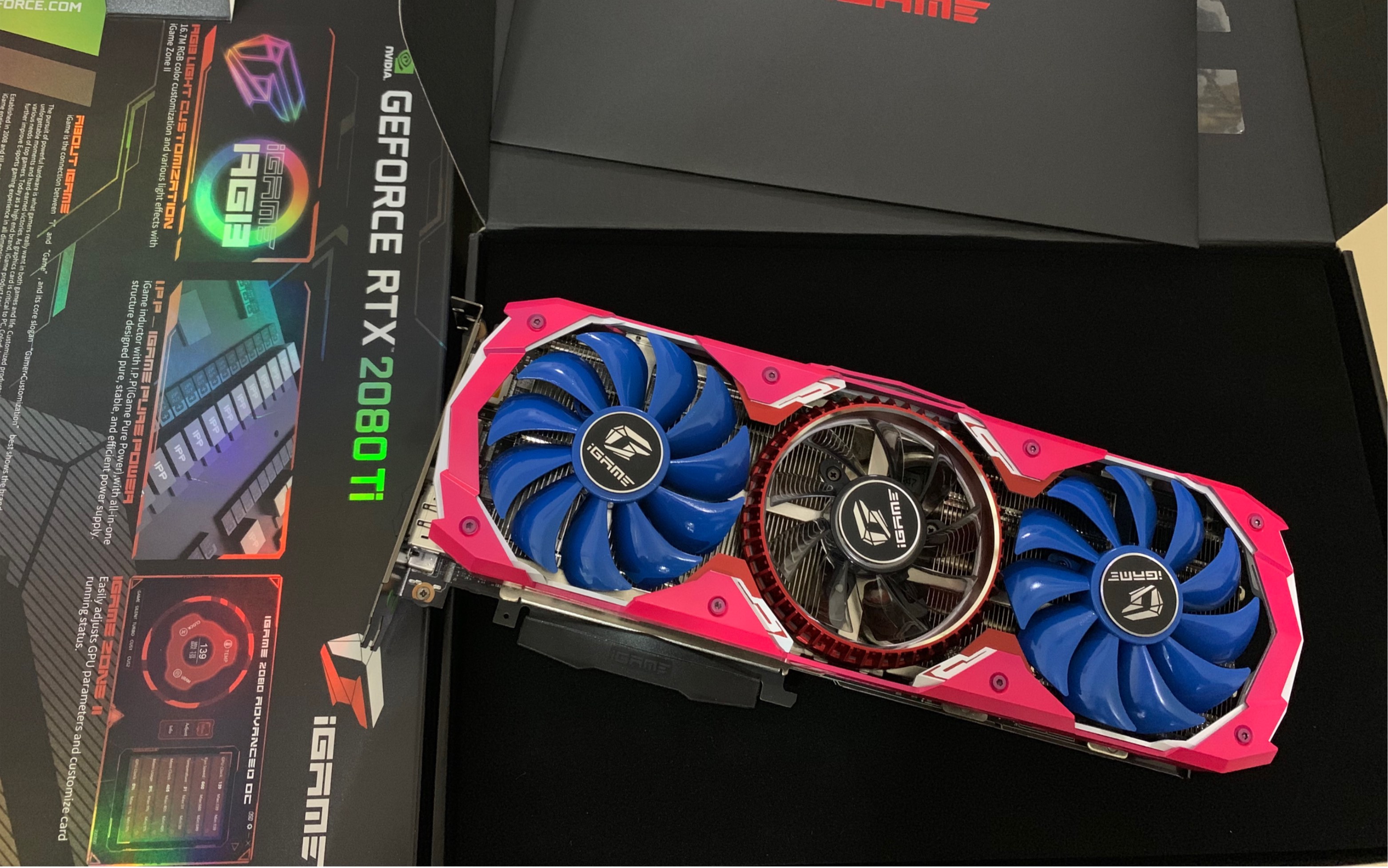 咦,就是这个味! 七彩虹2080ti 非公版 定制改色 走一波.