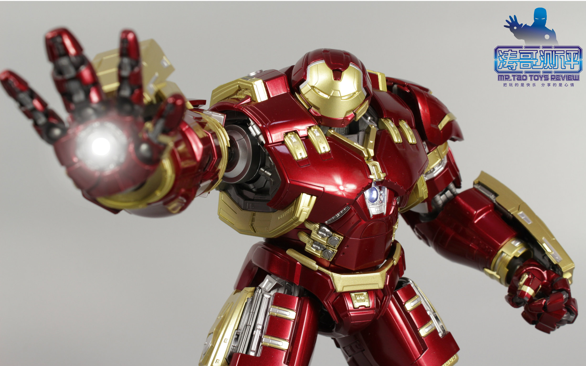 涛哥测评shfx超合金钢铁侠mk44反浩克装甲