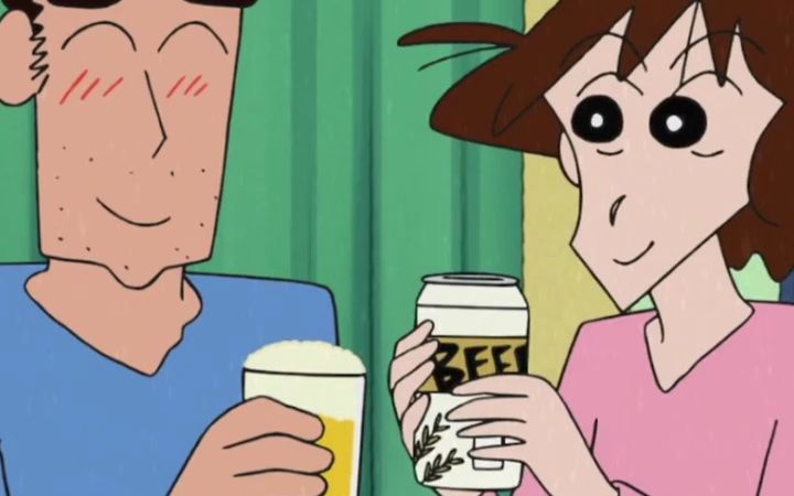 蜡笔小新:美伢给广志做便当,广志打开后,同事流下同情泪水