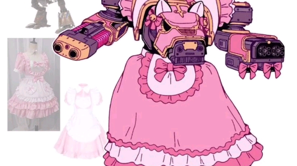 【战锤40k沙雕梗图#34】战锤女仆装