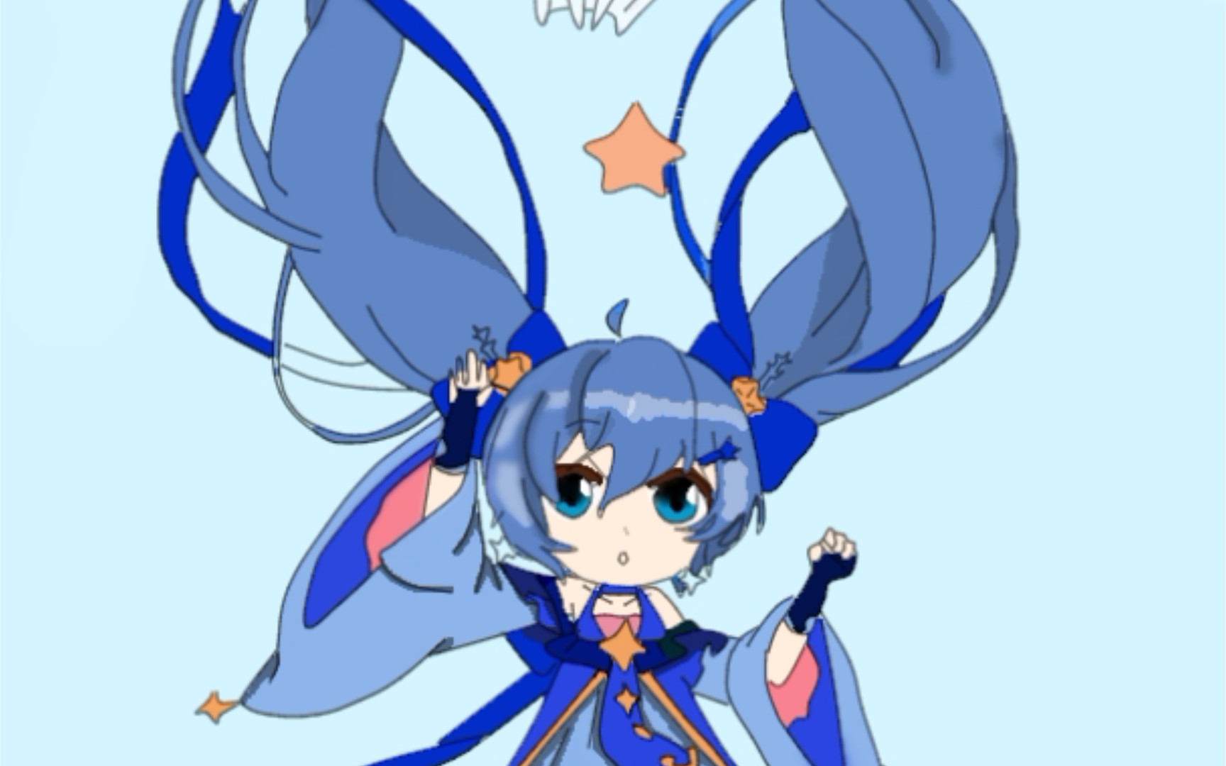 【漫芽糖绘画】——初音(难看的掉渣)