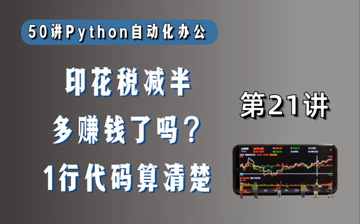 一次股票涨停,到底能赚多少钱?1行Python代码,终于算明白了哔哩哔哩bilibili