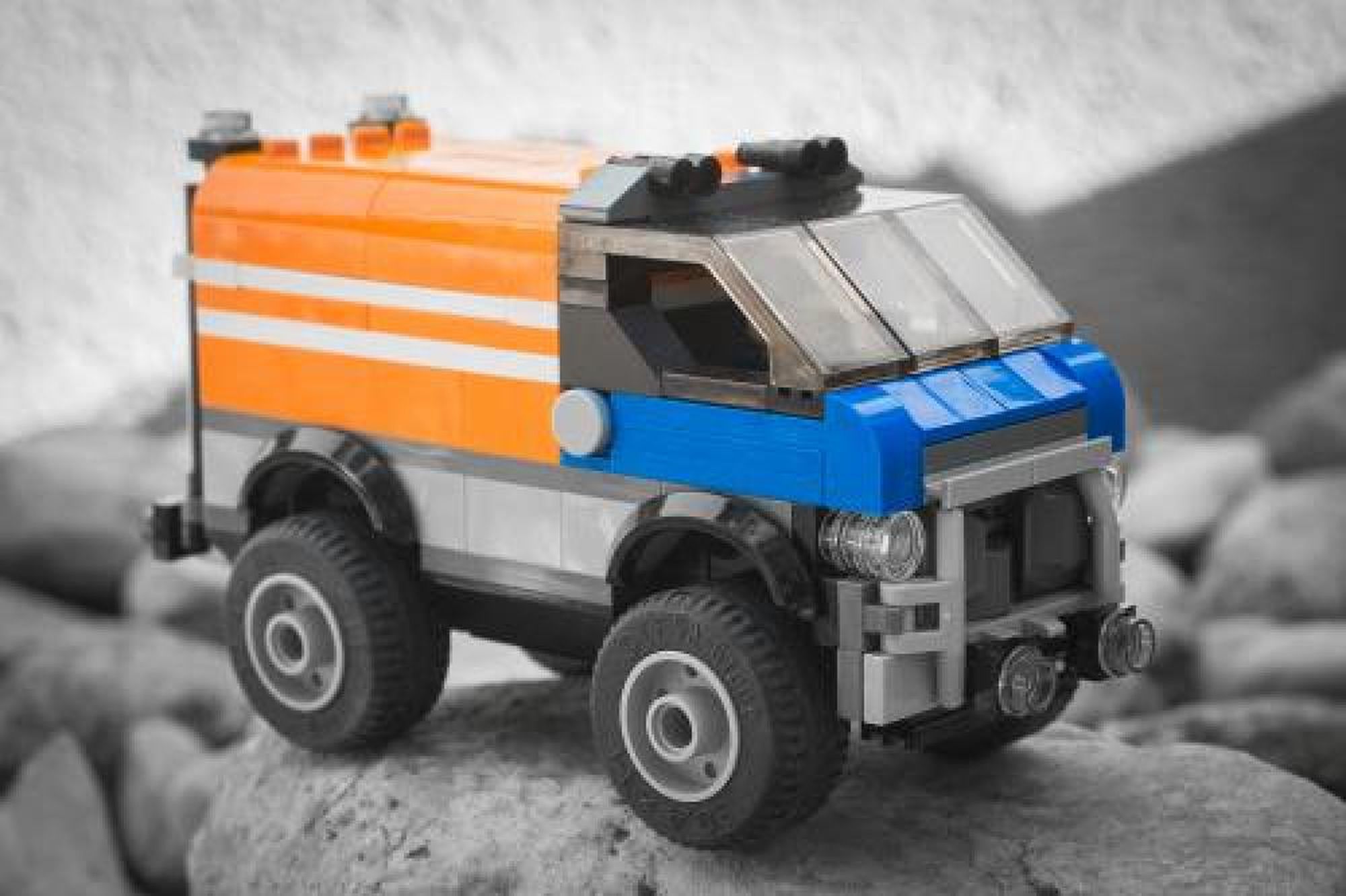 【RB】MOC5188 rally raid truck【Keep On Bricking】[2016](197 pcs)哔哩哔哩bilibili