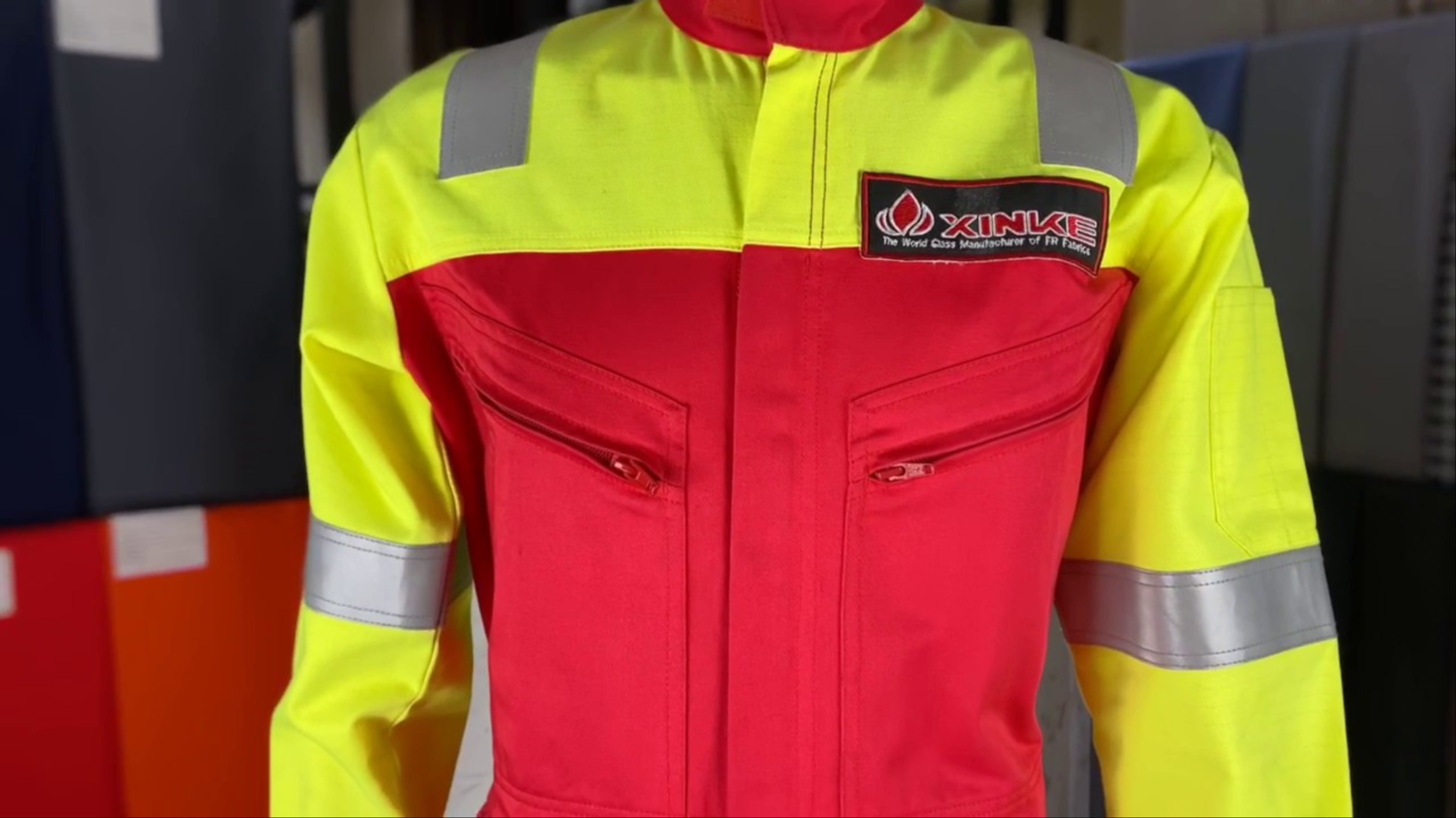 服装厂批发定制连体服工人安全阻燃工作服